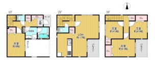 東住吉区照ヶ丘矢田3丁目　2号棟　新築戸建